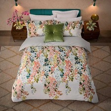 Image of Ted Baker Wisteria Multi Duvet Cover Set - Includes Pillowcases - Free Post