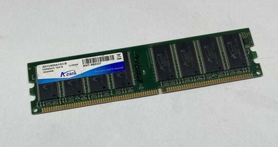 1GB AData AD1U400A1G3-B PC3200U 400MHz DDR1 Non-ECC Computer Speichermodul RAM