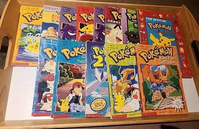 Lot Of 13 Vintage Scholastic Pokémon Paperback Chapter Books 90s