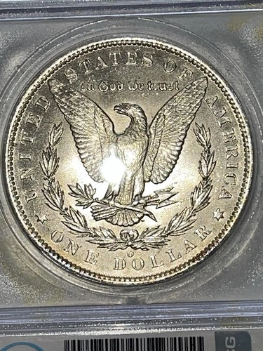 Morgan Silver Dollar 1885-O Vam 14- MS64