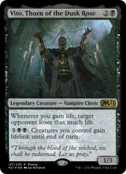 Vito, Thorn of the Dusk Rose 127/274 Media Promos Foil