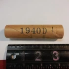 1940-D OLD BANK WRAP ROLL OBW BU UNCIRCULATED LINCOLN WHEAT CENT PENNIES