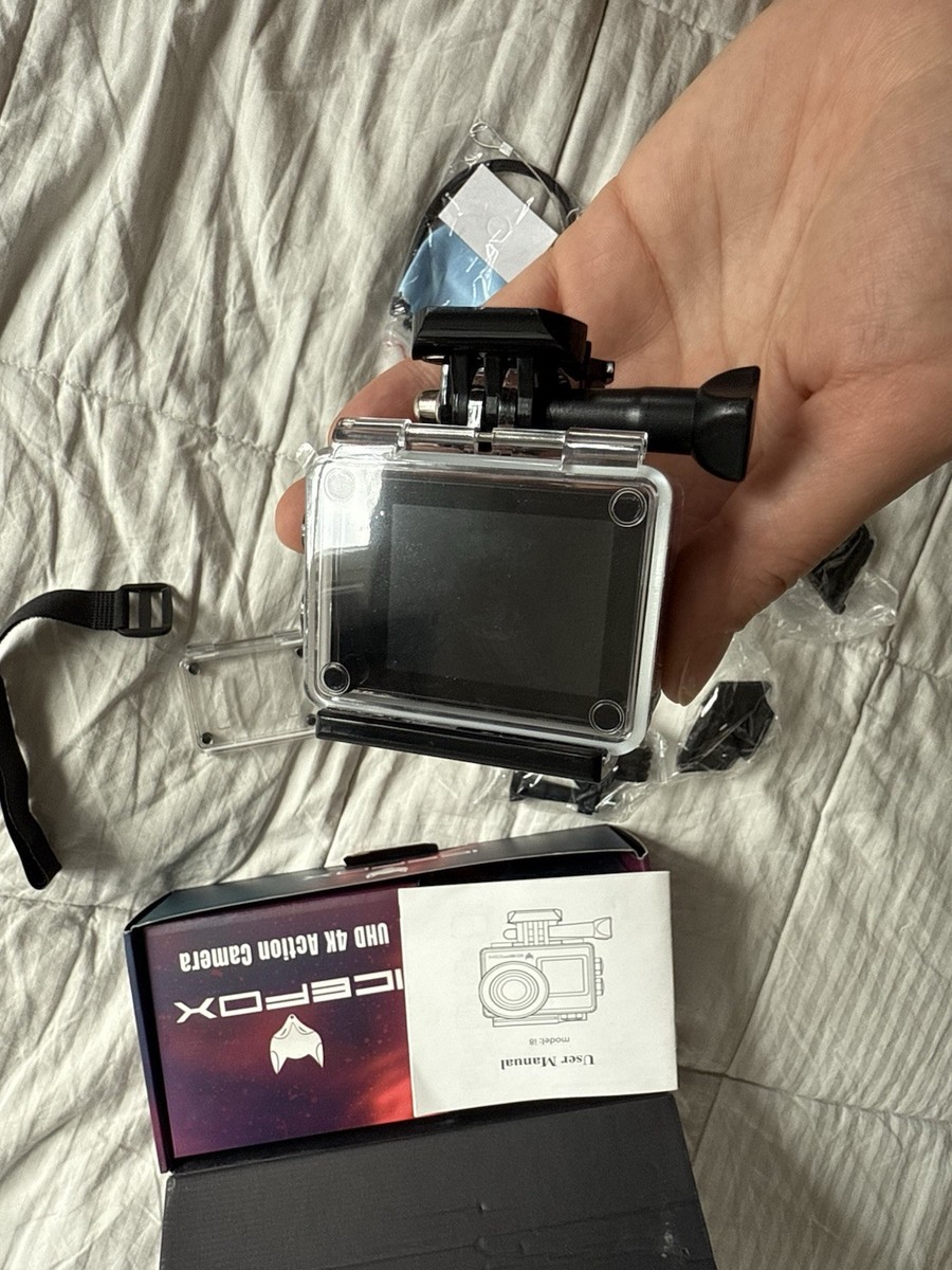 icefox Action Camera 4K 60FPS 20MP, Underwater with EIS