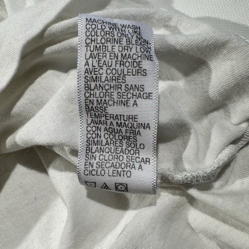 James Perse T-Shirt Size 2 Men’s Small White MLJ3311 Crew Neck Short Sleeve - Picture 5 of 12