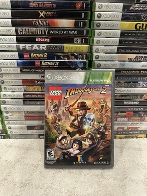 LEGO Indiana Jones 2: The Adventure Continues (Microsoft Xbox 360) Complete CIB