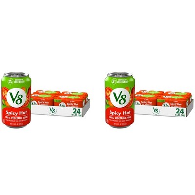 Gluten-Free Spicy Hot Veggie Juice, 48 Cans, 11.5 oz