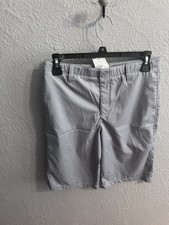 Under Armour Shorts Youth Boys Size 16 Gray Golf Loose Fit Stretch