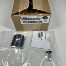 Harley 94-17 Dyna Chrome Bar & Shield Logo Small Brake Pedal Pad 42476-95 OEM