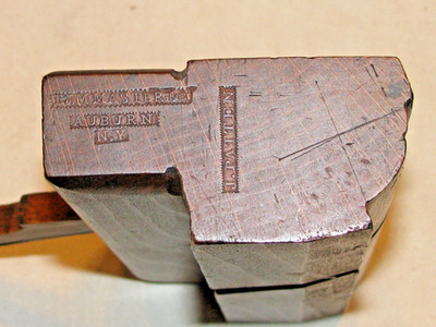 T. J. McMaster &Co. Auburn, N.Y. - Cove, 7/8 Inch