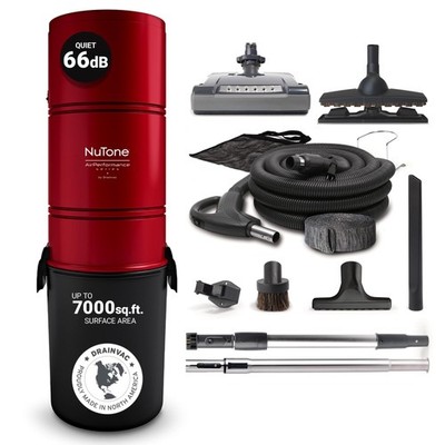 Drainvac Broan-nutone 650 Air watts Residential Central Vacuum System Premium...