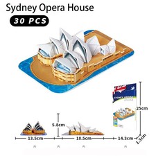 3D Jigsaw Puzzle Sydney Opera House Building ...