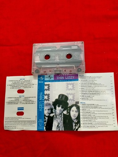 Thin Lizzy Classic RARE orig Cassette tape INDIA indian Universal 2000 - Picture 4 of 4