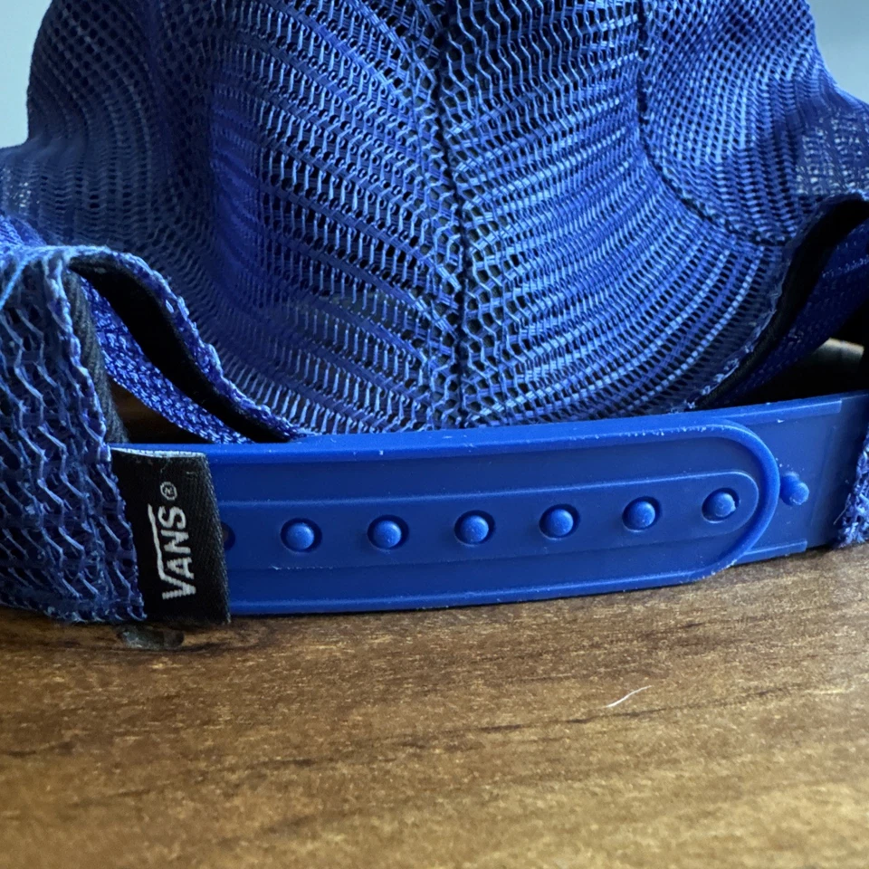 Raro Agotado Vans Have A Day Trucker Snapback Azul/Blanco - Gorra Unisex Foto 4 de 4