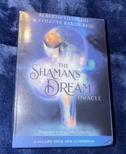 The Shaman's Oracle 64-Card Deck Villoldo Baron-Reid