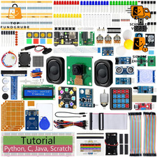 Starter Kit Raspberry Pi 5/4/3 B+ mit 386 Artikeln und Projekten