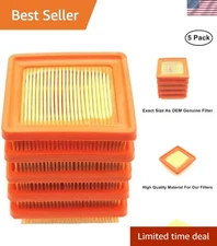 High-Quality Replacement Air Filters for STIHL KM & FS Models - 5 Pack