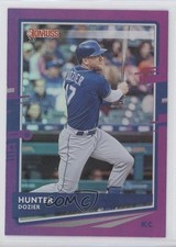 2020 Panini Donruss Holo Purple Hunter Dozier #72 00gy