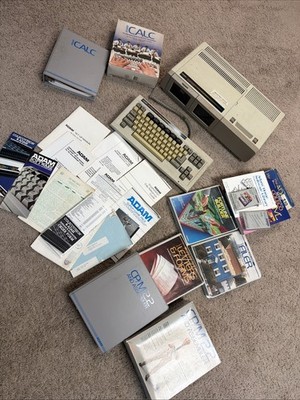 Adam Coleco ColecoVision Family Computer Console 2410CPU With Extras- Untested