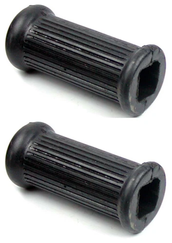 BSA Triumph Short Pillion Footrest Rubbers 82-9054 Square Hole One Pair