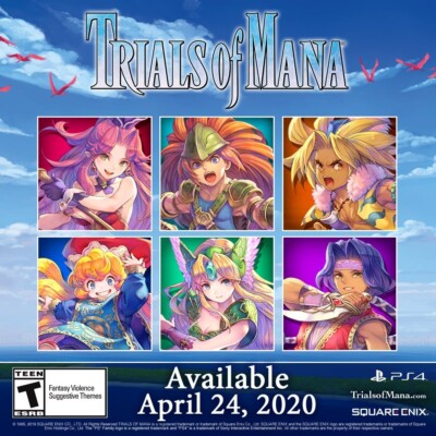 Trials of Mana (PS4) New
