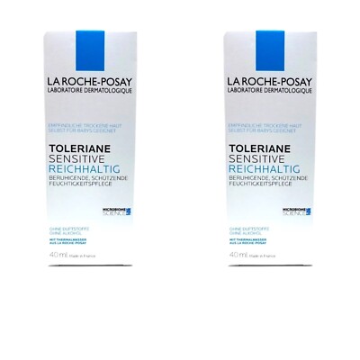 ROCHE POSAY Toleriane sensitive riche reichhaltige Creme 40ml  2 Stück