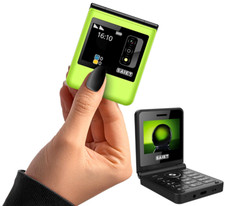 Telefono cellulare DUAL SIM 4g pieghevole flip tasti grandi fotocamera bluetooth