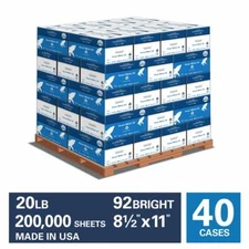 Hammermill Great White 30% Recycled 20lb Copy Paper, 8.5 x 11, 92 Bright