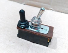 Oztec Concrete Vibrator Electric On & Off Power Switch 177A1 + Rubber Boot 34A1