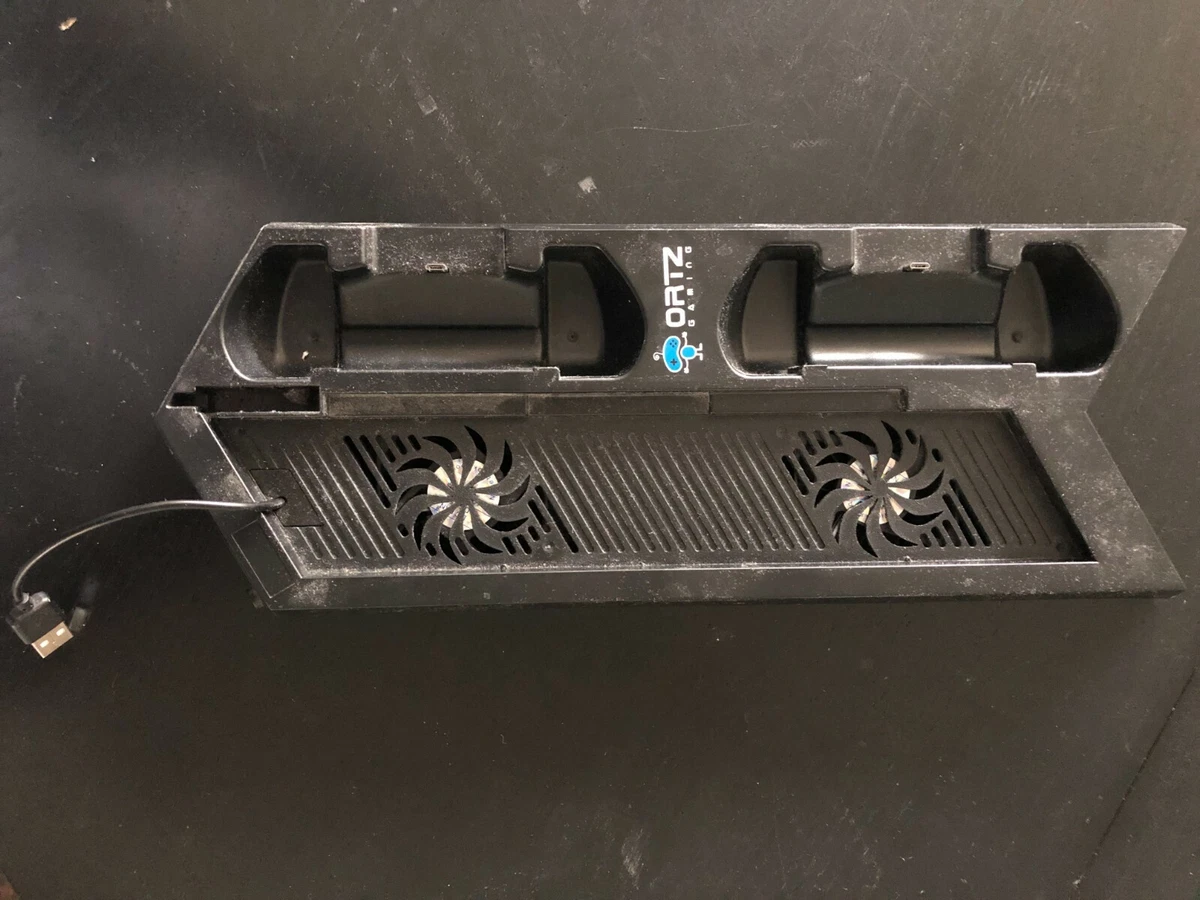 ORTZ PS4 Vertical Stand with Cooling Fan Gaming Controller