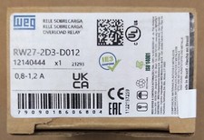 WEG RW27-2D3-D012 OVERLOAD RELAY, 0.8-1.2A, LOT OF 9, NIB