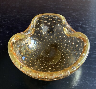 Wundervolle Murano Glasschale Schale 60er 70er Jahre Vintage Top!