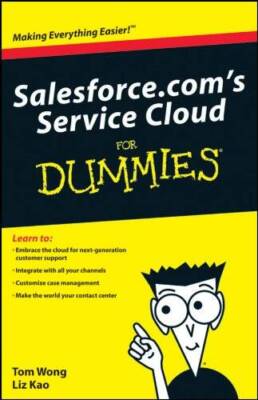 Salesforcecoms Service Cloud for Dummies - Paperback - GOOD