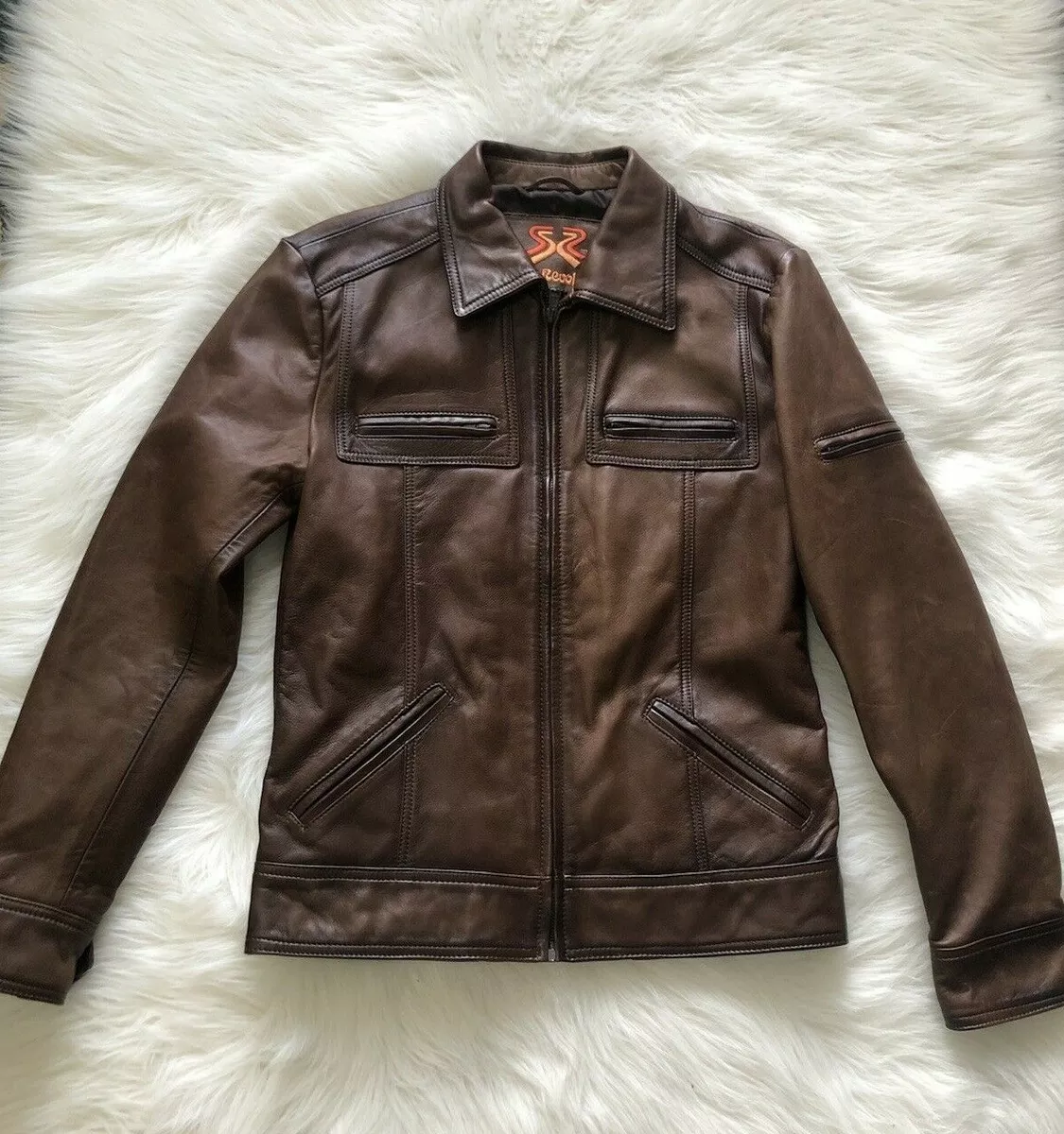 楽ギフ_のし宛書】 〔Sullen Vintage〕GENUINE Leather coat レザー