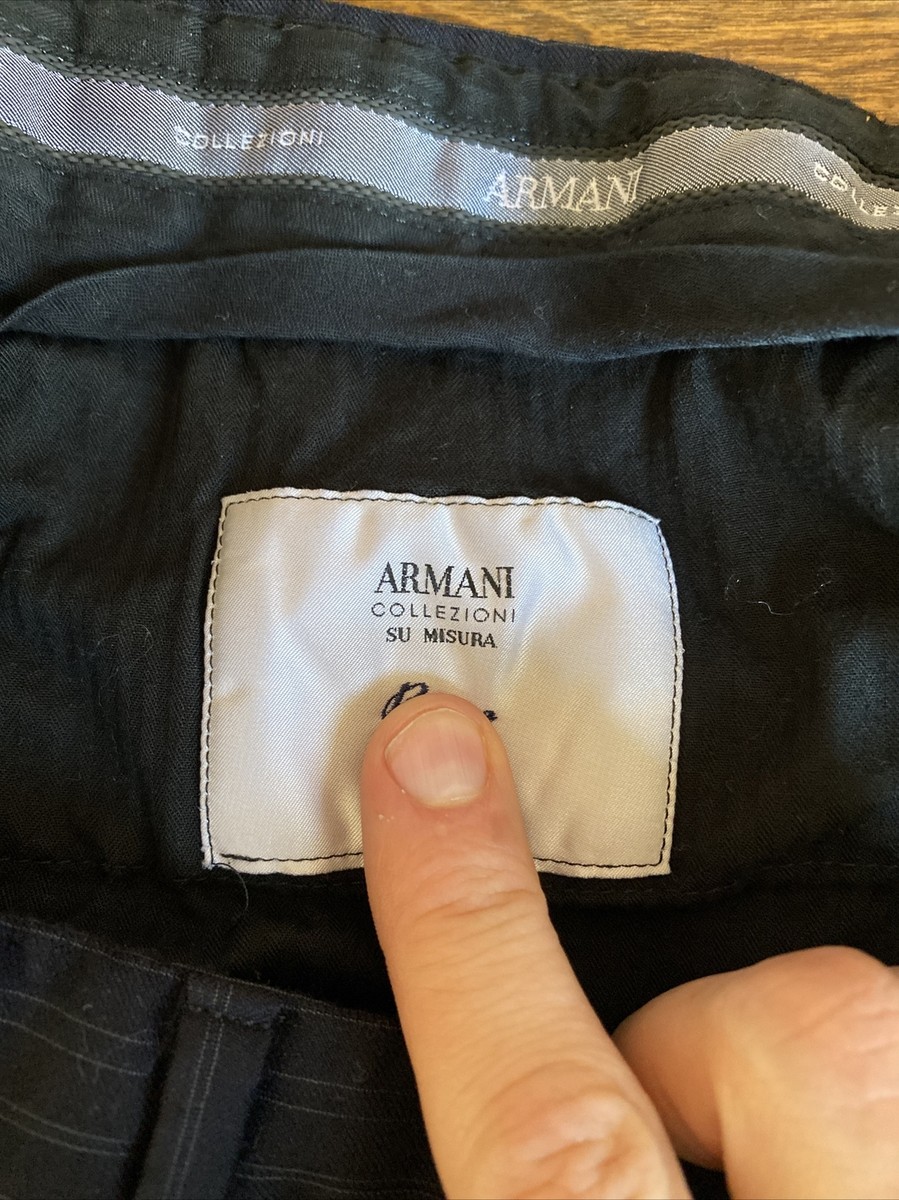 パンツ Vintage Giorgio Armani 2-tuck wideslacks Vintage Giorgio Armani Men's Two Layer Pants, Sz 33 80's | eBay