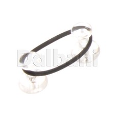 44-1219 1.2mm Thick 19mm Inside Diameter Square Rubber Belt Cassette Deck VCR