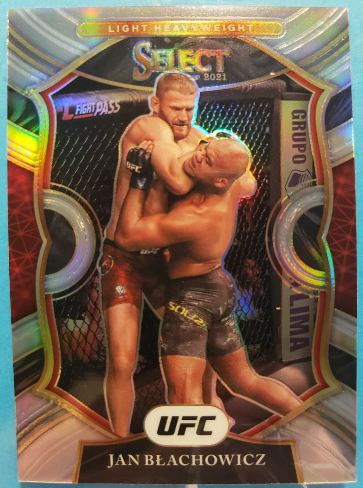 2021 PANINI SELECT CONCOURSE UFC #5 JAN BLACHOWICZ - SILVER PRIZM