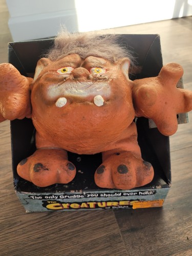 NOS Vtg The Creatures Of Delight Farley Grudge Rubber Plush Monster new with tag - Picture 10 of 10
