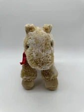 Aurora Plush Camel Colored Horse  Stuffed Animal Plush 7"