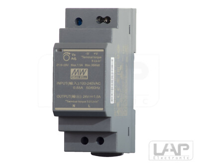 HDR-30-48 MeanWell Hutschienen Netzteil Stromversorgung Trafo LED DIN 48V 36W