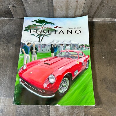 CONCORSO ITALIANO Event Magazine August 19, 2017 Official At The Stage Program