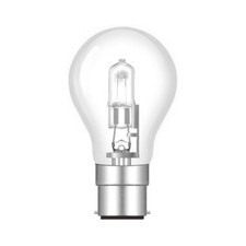 Luxram 105W = 135W Eco Halogen BC B22 GLS Warm White Dimmable Clear