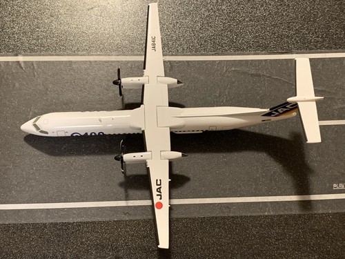 Hogan 1:200 Japan Air Commuter JAC Dash 8 Q400 JA841C JAL Custom Diecast Model - Picture 8 of 11
