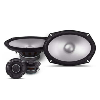 Alpine S2-S69C, S Series 6x9'' 2-Way Hi-Res Component Speakers - 260 Watts