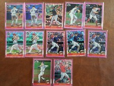 2019 Donruss Fireworks Pink Holo Highlights x2 James Paxton 2 Cards