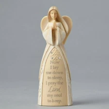 Foundations Lullaby Mini Angel Figurine 4.53 Inches High Religious 4051325 New