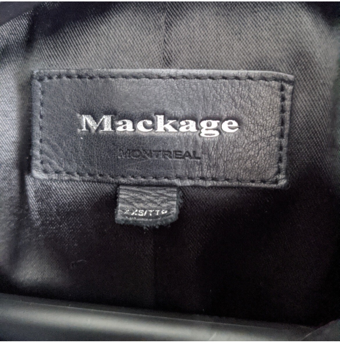 Mackage Black Wool Winter Jacket - image 8