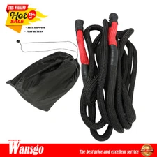 7/8" x 30ft New Kinetic Energy Truck Tow Recovery Rope 28660 LBS Snatch Strap