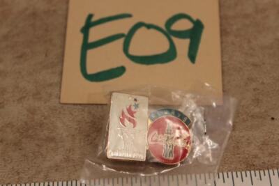 E09G VINTAGE COCA COLA COKE CLASSIC PIN PINBACK 1996 OLYMPIC ATLANTA ALWAYS