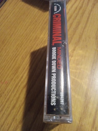 Boogie Down Productions Criminal Minded Brand New Sealed Cassette Tape 1997 - Picture 3 of 7