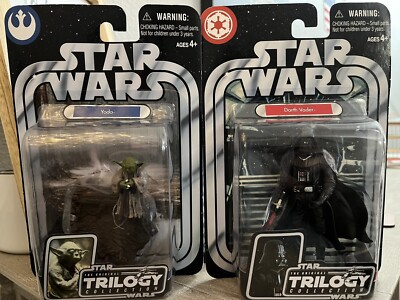 Star Wars The Original Trilogy Collection Darth Vader Yoda Set/2